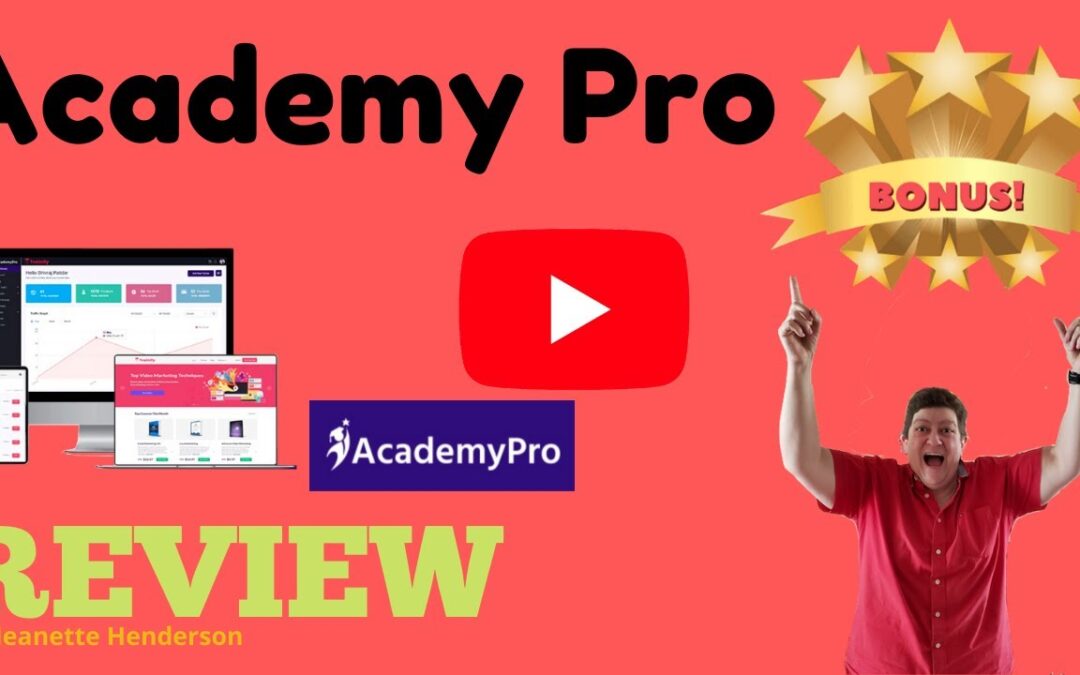 Academy Pro Review ☢️ WARNING☢️  DON'T FORGET TO GRAB MY 🏁CUSTOM BONUSES🏁 WHEN YOU GET ACADEMY PRO!!