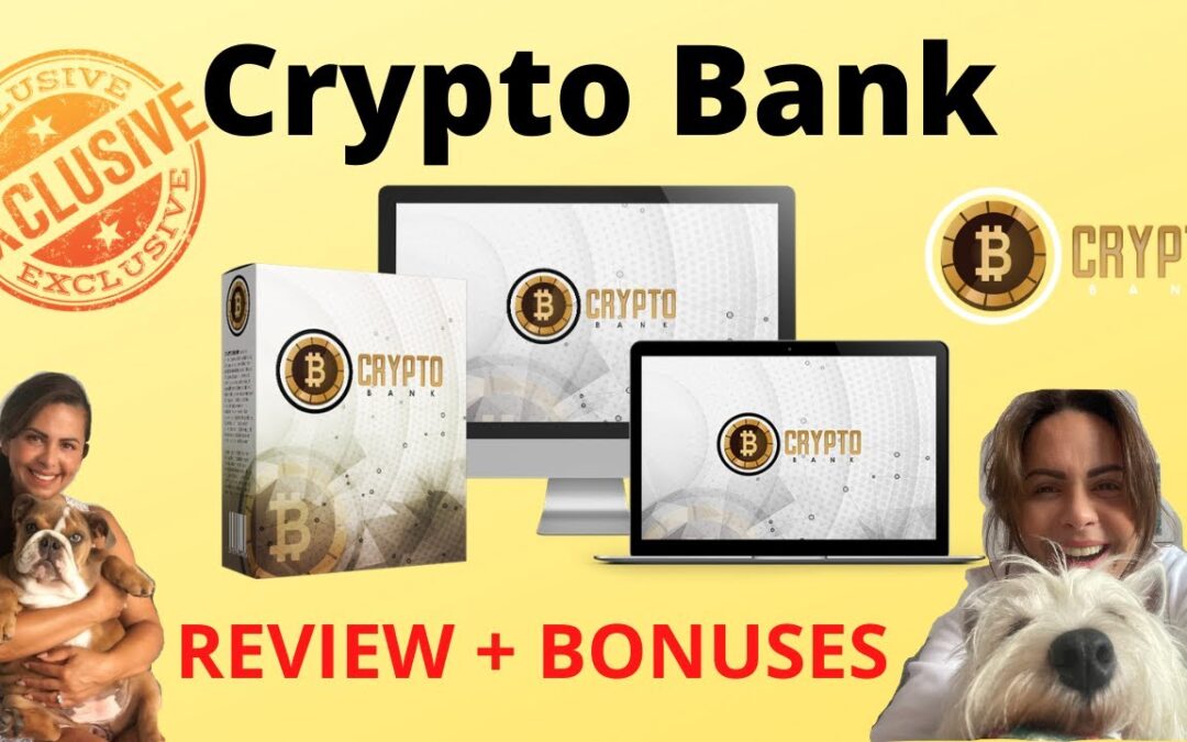 Crypto Bank Review 🦞WARNING🦞 DON'T GET THIS WITHOUT MY 👧 CUSTOM 🥳 BONUSES!! 💯