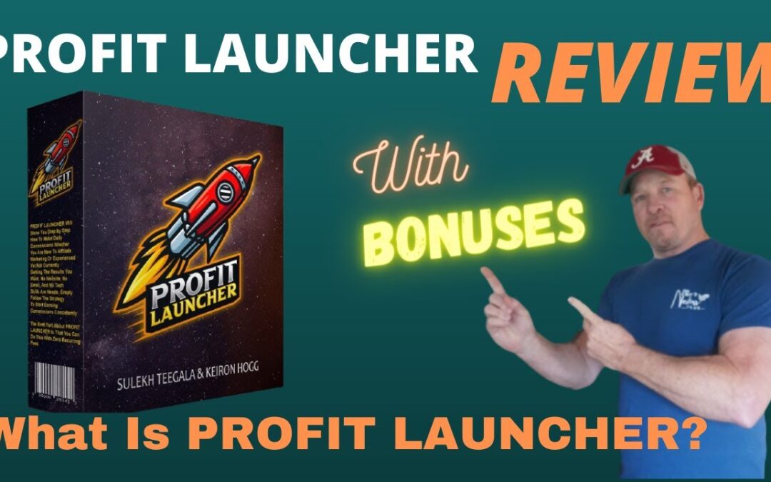 Profit Launcher Review and Demo🚩 GET THIS WITH MY EXTRA❗ EXTRA❗ 🎁BONUSES🎁!!!