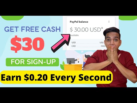 Received $30 Sign-up Bonus | Earn $0.20 Every Second 🔥 Live Payment Proof (make money online)