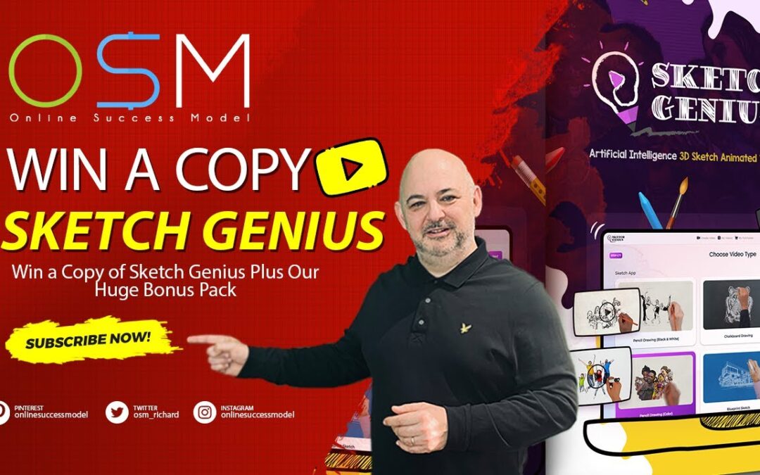 Sketch Genius. Win a Copy Of Sketch Genius Plus My Huge Bonus Pack For SketchGenius