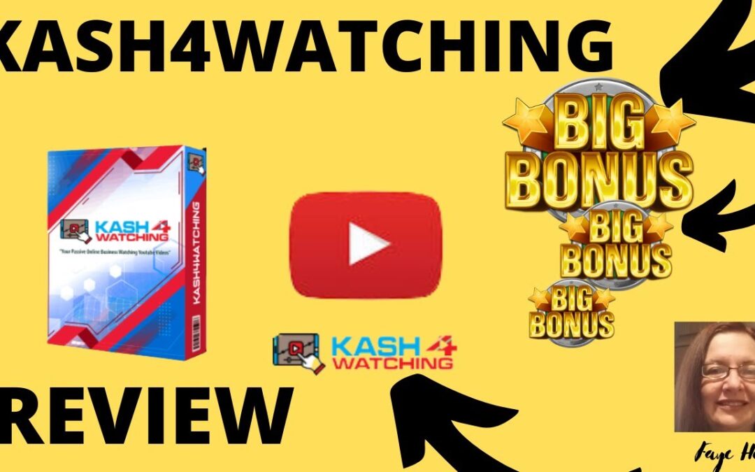 KASH4WATCHING REVIEW 🛑 STOP 🛑 DONT FORGET  KASH4WATCHING  AND MY BEST 🔥 CUSTOM 🔥BONUSES!!