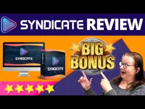 SYNDICATE REVIEW 🛑 STOP 🛑 DONT FORGET SYNDICATE  AND MY EPIC 🔥 CUSTOM 🔥BONUSES!!