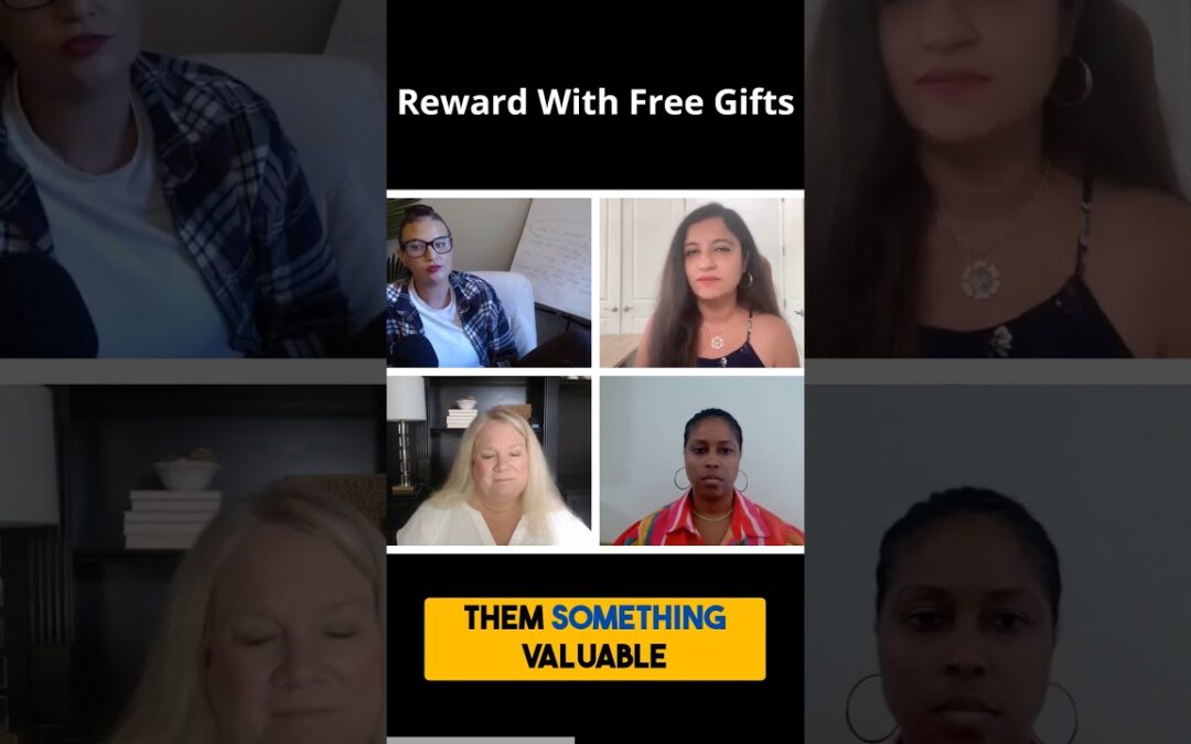Reward your customers with free gifts and an affiliate program to earn their investment back