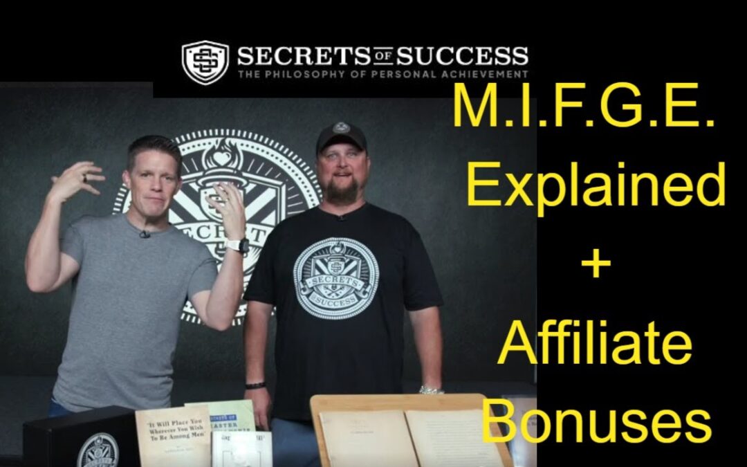 Russell Brunson's "Secrets of Success" | MIFGE Explained + Affiliate Bonuses