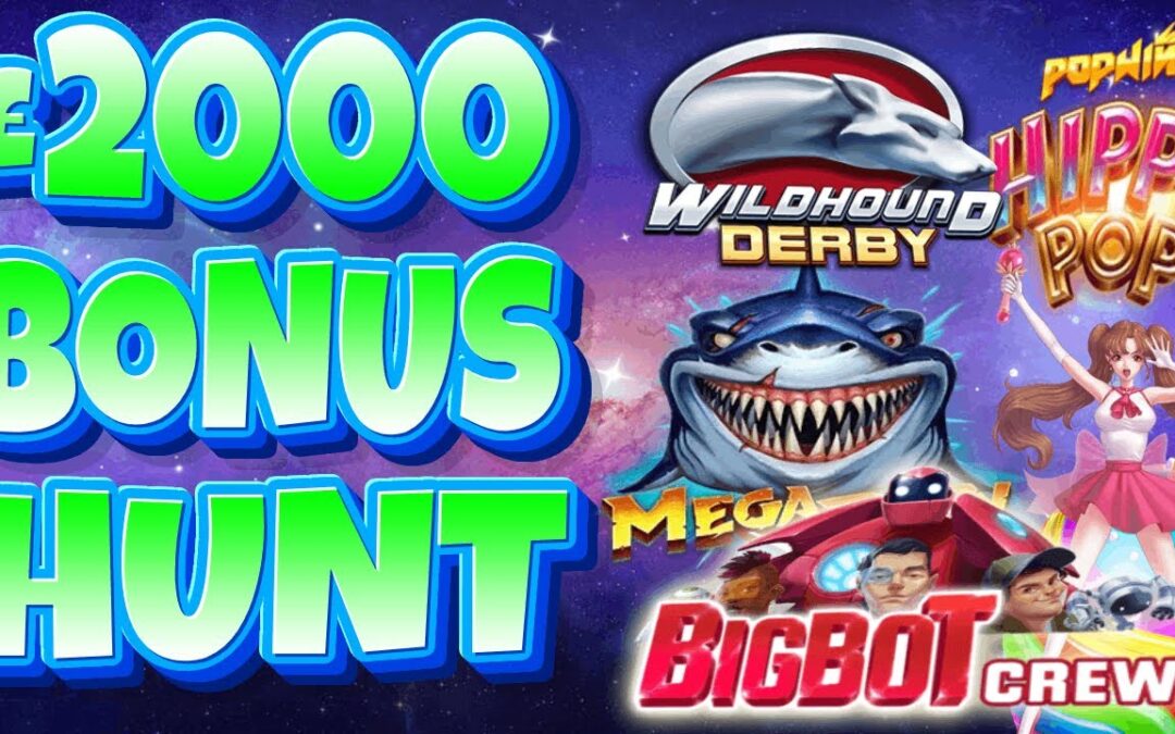 £2000 Higher Stake Slot Bonus Hunt! 12 Bonuses + Giveaway Draws!