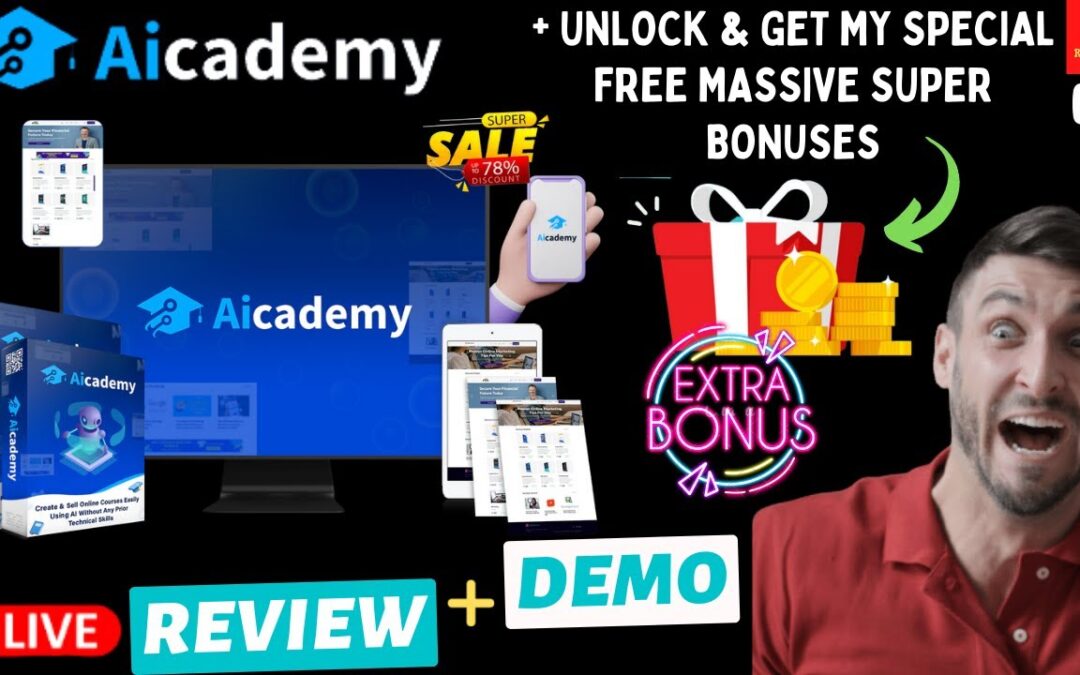 AIcademy Review, Features & Benefits, Bonuses & Demo I AIcademy I AIcademy review I AIcademy demo I