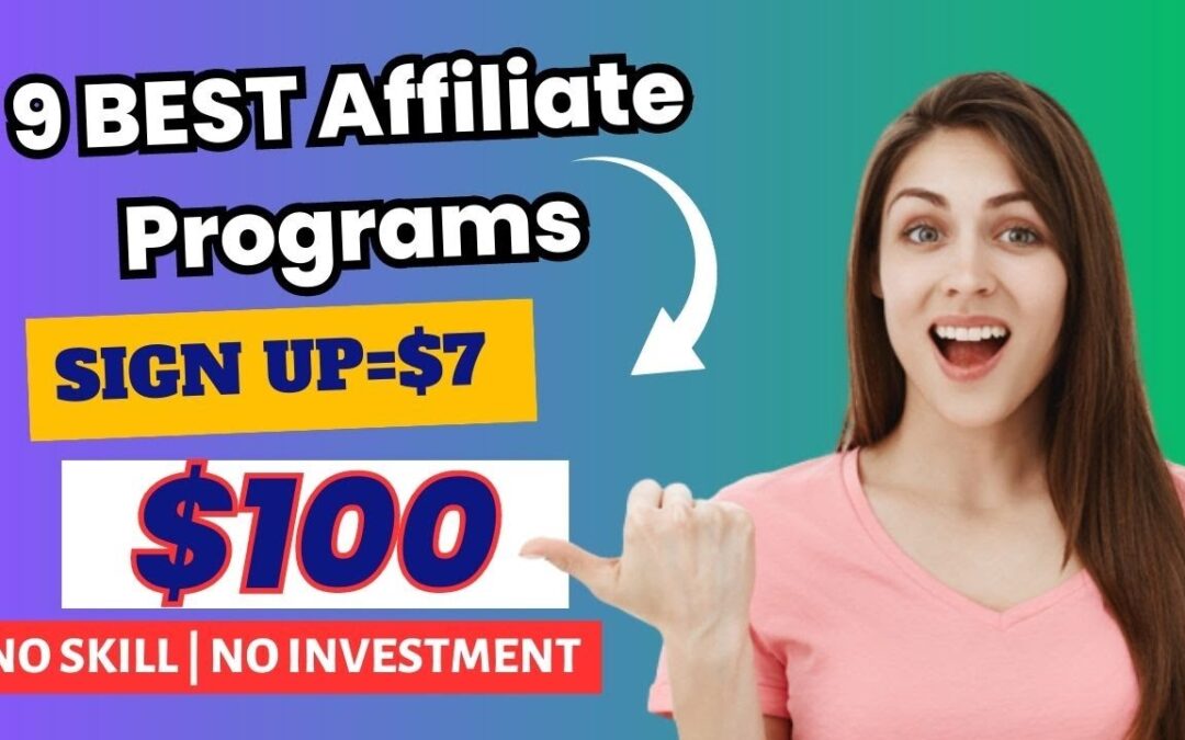 Best High Pay-Per Sign Up Affiliate Programs for Beginner to Make Money. (Affiliate Marketing 2023)