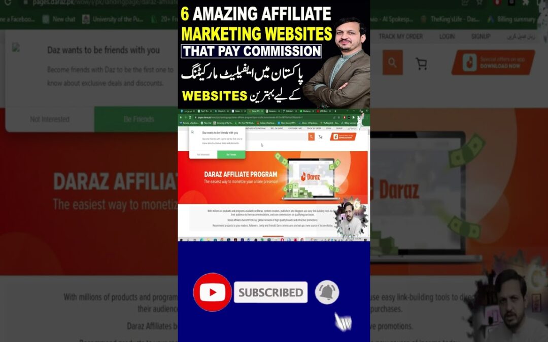 Best Websites for Affiliate Marketing Revealed." | Khurram Ibn Shabbir