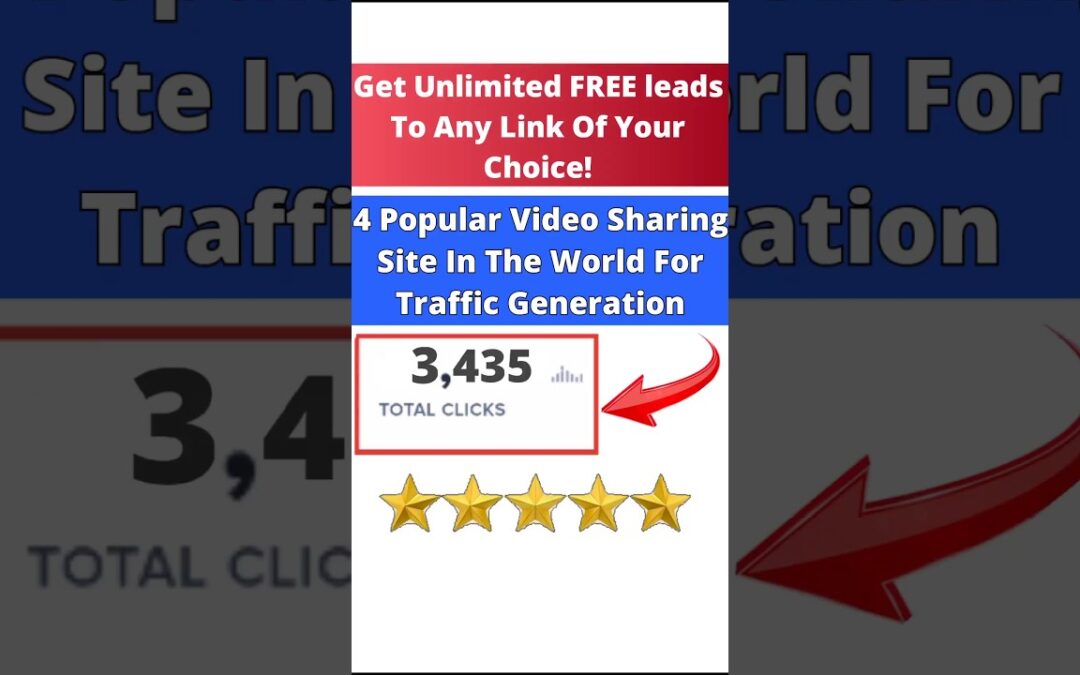 FREE Traffic For Affiliate Marketing From Video Sharing Websites #shorts