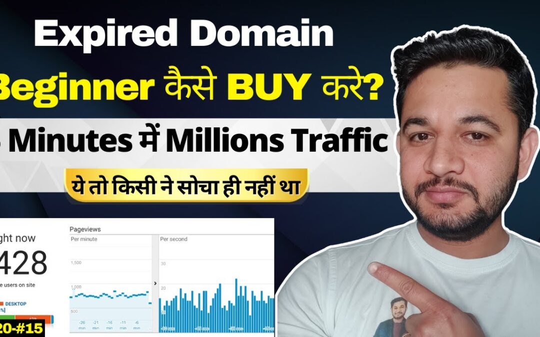 How to Find Cheap Expired Domain and To Get 1 Million Traffic in Just 5 Minutes | Complete Guide.