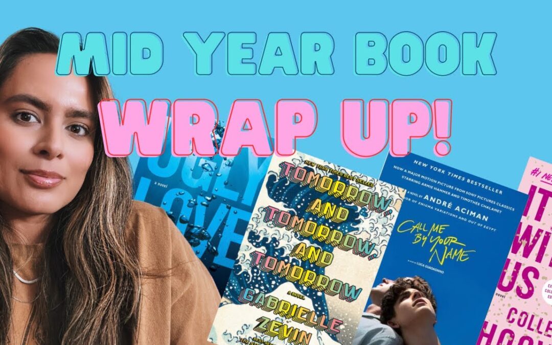 I Started Reading 📚 Again! Mid Year Book Wrap Up! [BONUS VIDEO] | Nadia Vega