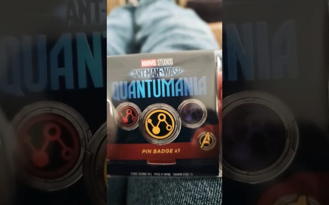 My Very 1st "UNBOXED" Short - Disney Movie Insiders Reward- Ant-Man/Wasp Quantumania Pin Badge