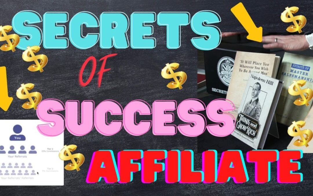 Secrets Of Success Affiliate + Bonuses 2023 | ZilchFluff