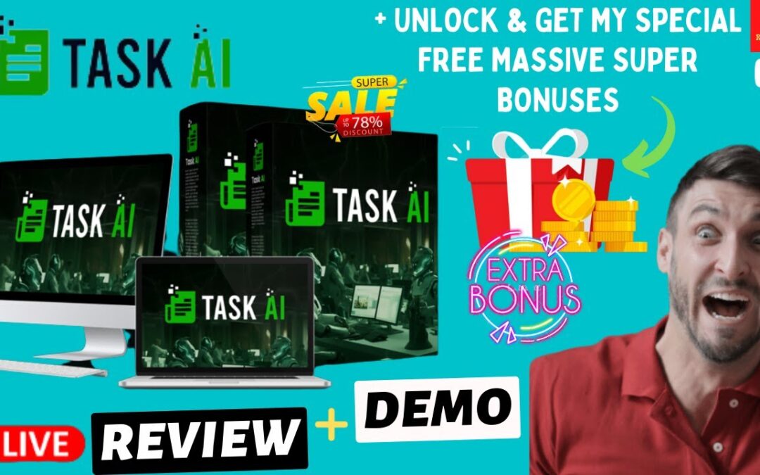 TaskAI Review, Features & Benefits, Bonuses & Demo I TaskAI I TaskAI review I TaskAI demo & Tutorial